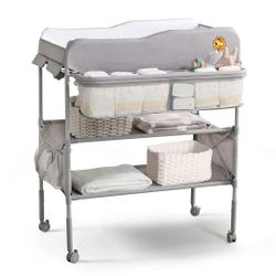 HappyGira Foldable Baby Changing Table 