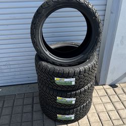 New Set Of TBB 285/45R22 All Terrain 