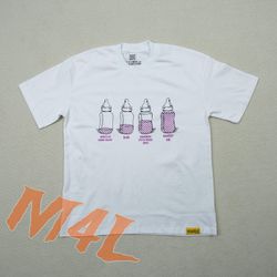 Awful Lot of Cough Syrup Shirt ‘white/pink’