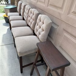 Pottery Barn  Counter Height Chairs
