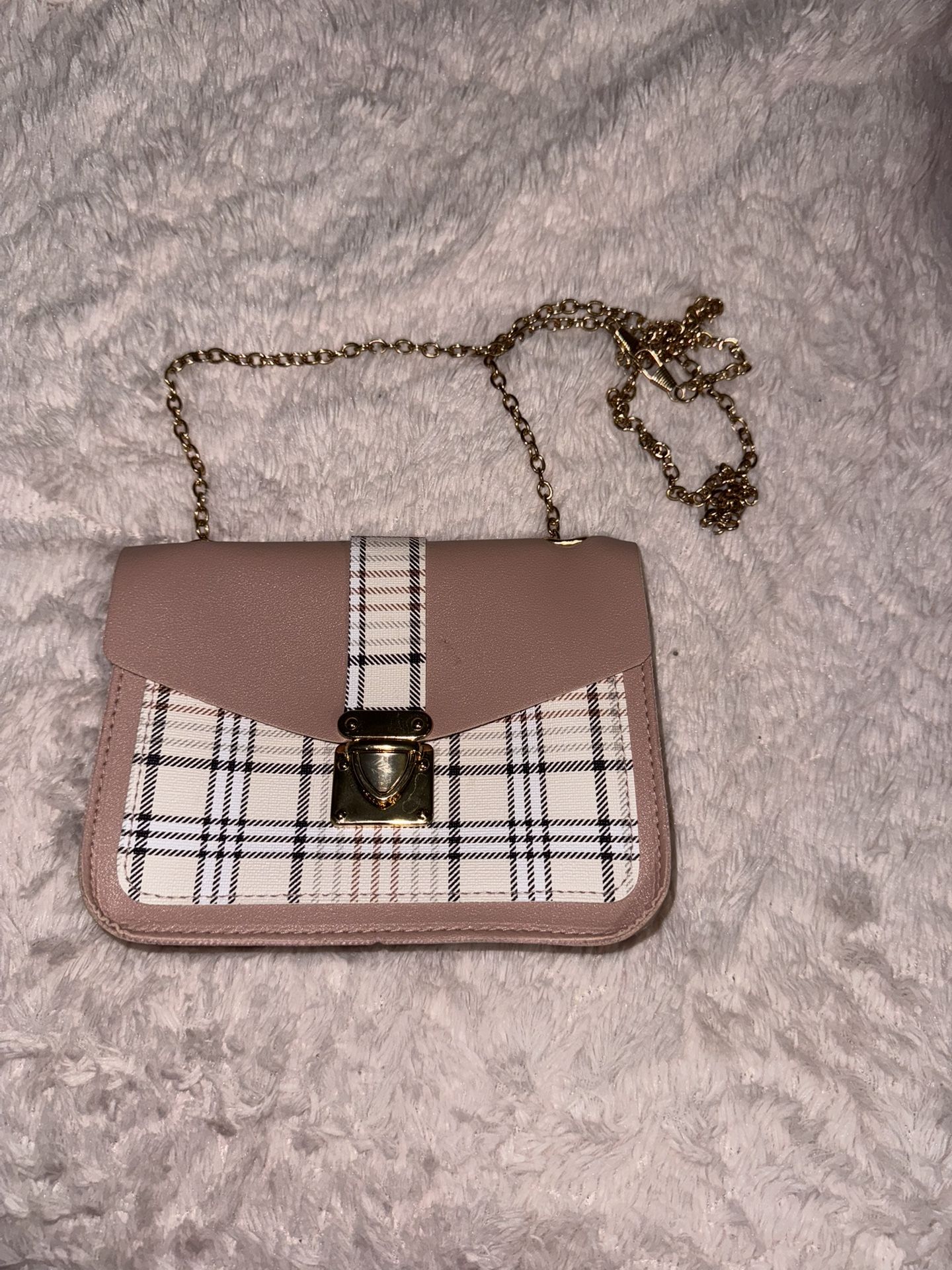 Pink Crossbody Bag