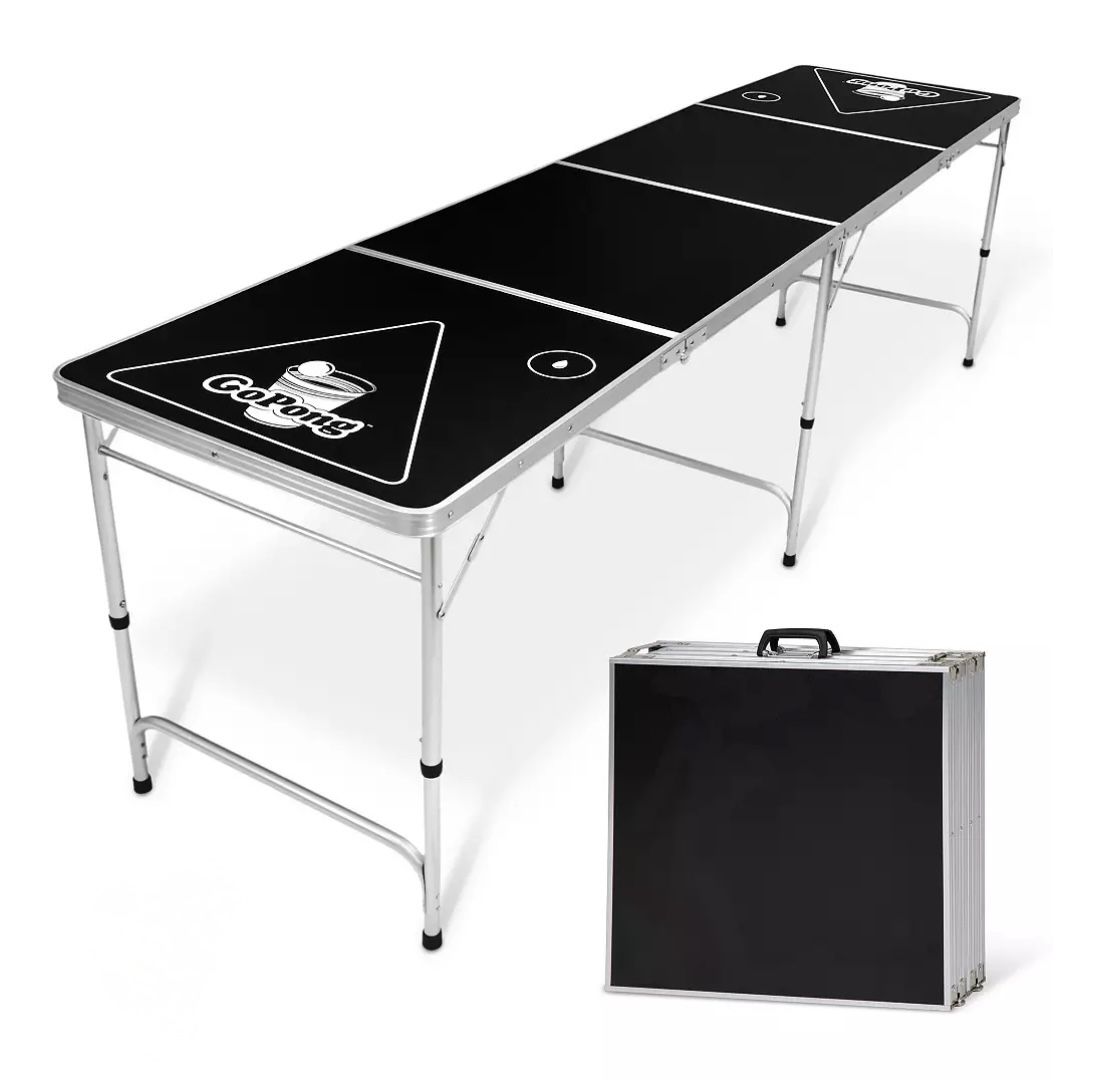 Portable Table Fold Up Beer Pong, Dinner, Workspace 