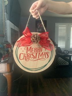 Merry Christmas sign