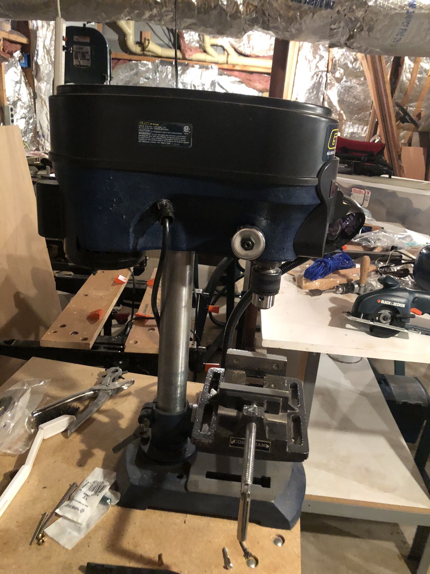 GMC. Red eye 5 Speed Drill Press