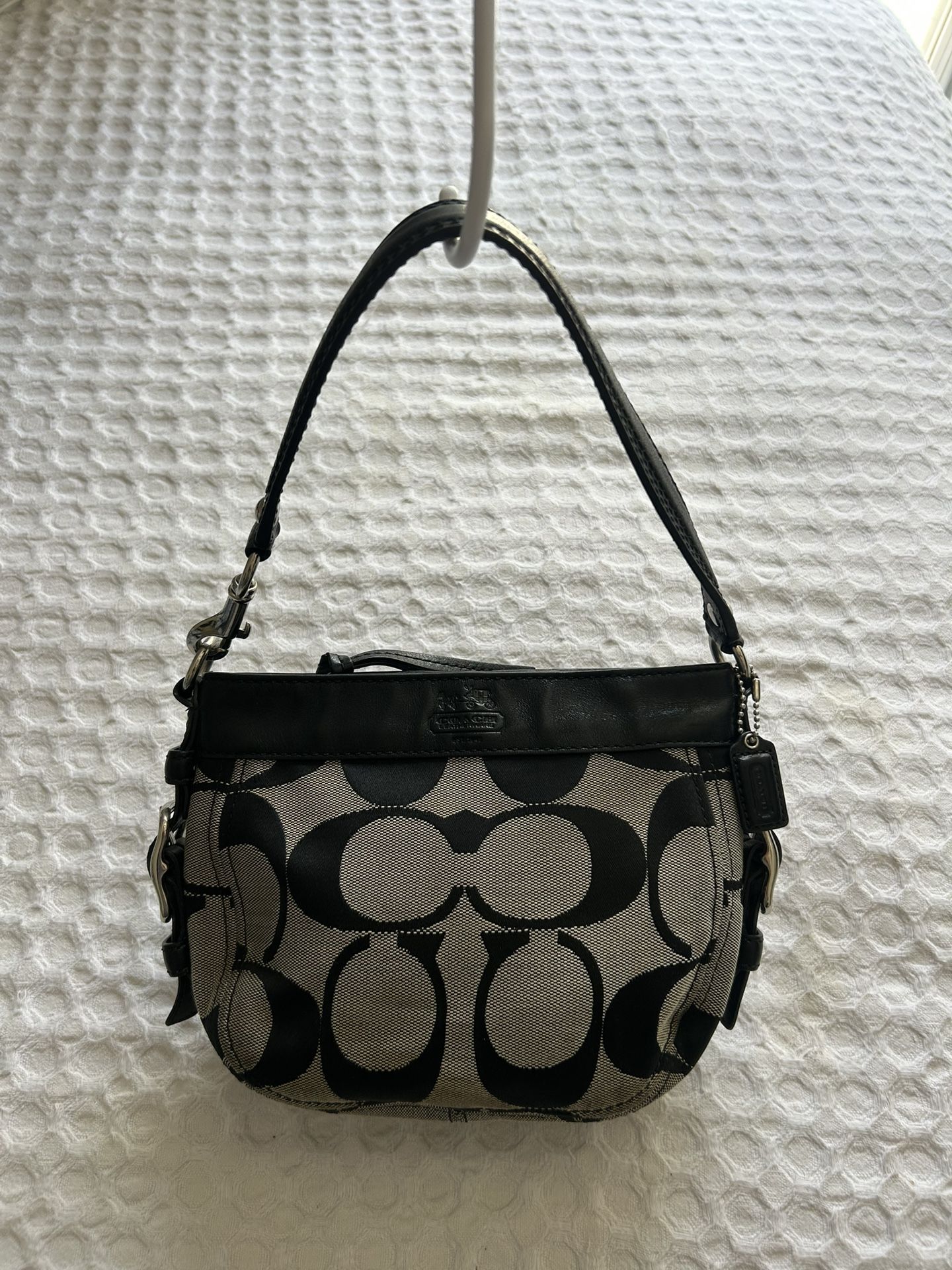 Coach Signature Canvas Mini Zoe Bag