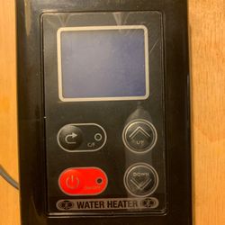 RV Tankless Control Panel