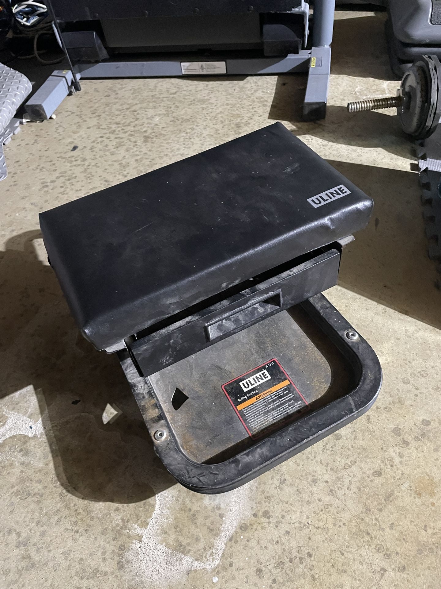 Uline Mechanic Rolling Tool Seat