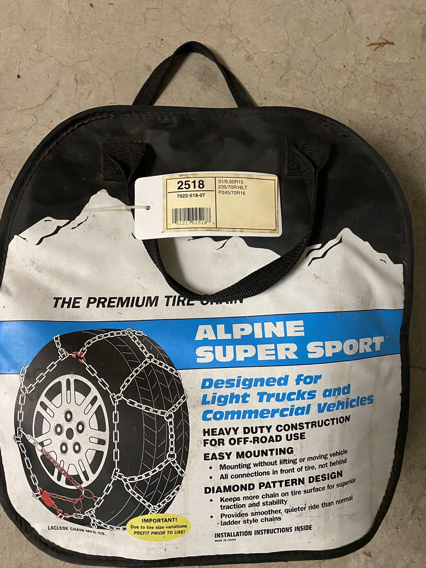 Snow Tire Chains