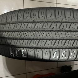 235/65/18. One Used Goodyear Tire Great Tread.