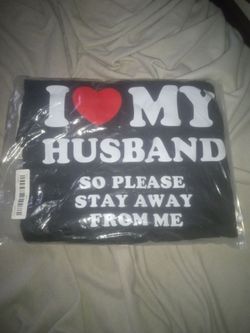 I Love My Husband Graphic T-Shirt (L)
