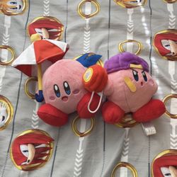 Kirby Plushies