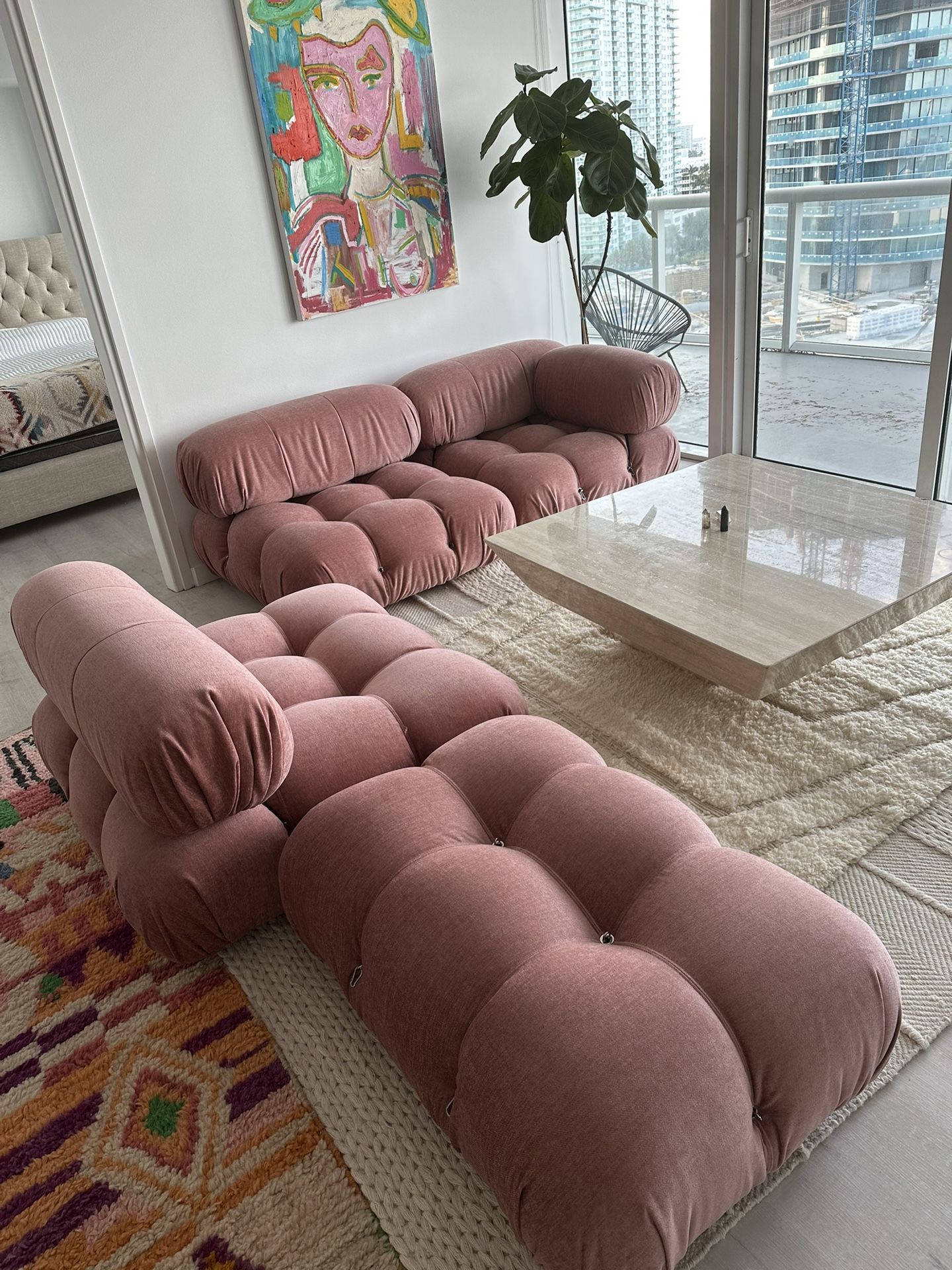 Mario Bellini Eternity Modern Repro Couch