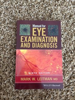 Manual for Eye Examination and Diagnosis by Mark W. Leitman