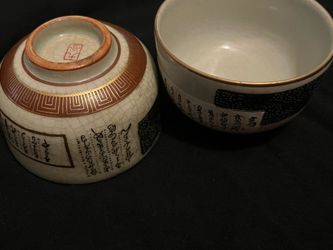 Japanese ceramic cups