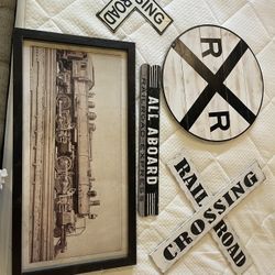 Train Railroad Decor