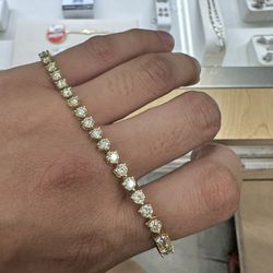 Diamond Bracelet (10k) (Layaway Is Available) 
