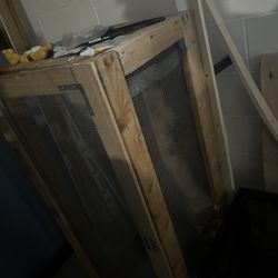 120 gallon /2x4x4 wooden reptile enclosure 