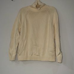 Lands End Turtle Neck Sweater 