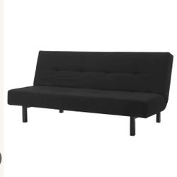 Black Ikea Sofa Chair Futon 