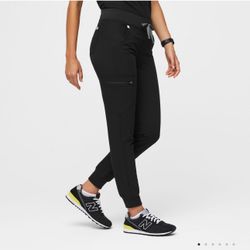Figs Black Zamora Scrub Pants