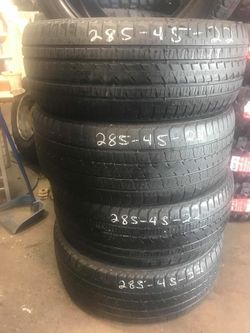 285/45/22 Bridgestone