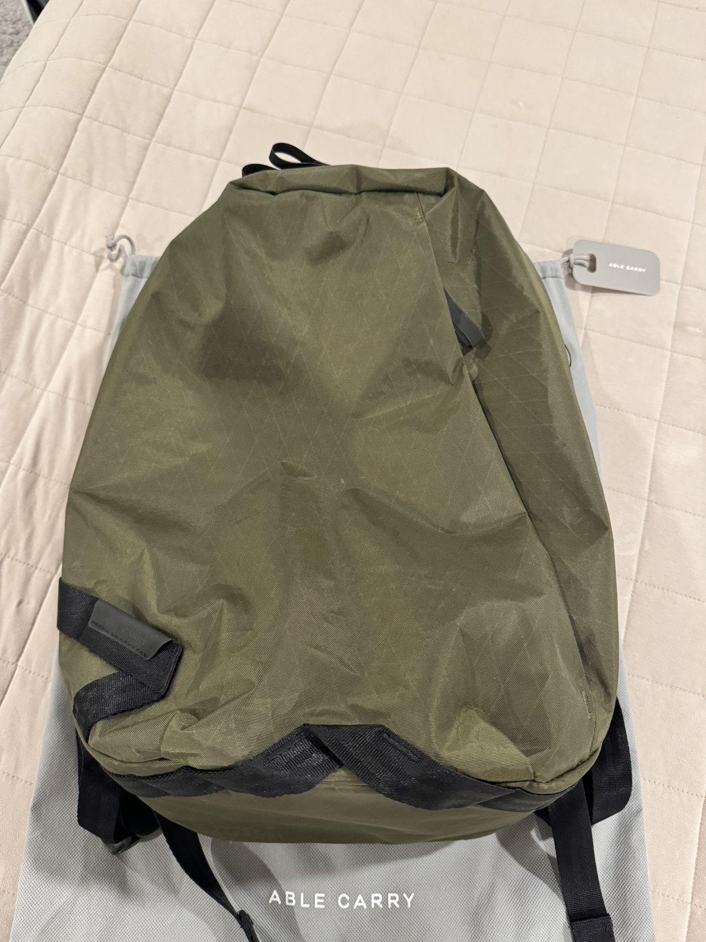 Able Carry Daily Plus Backpack Olive Green