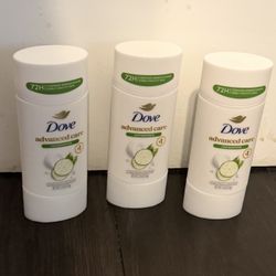 Dove Deodorant 3 For $20