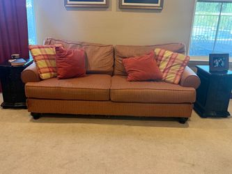 Plaid couch