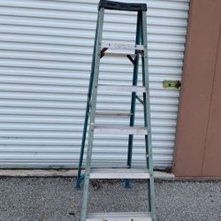 Werner 6 Ft Fiberglass Ladder
