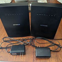 (2) Netgear Nighthawk WiFi Extenders & ViewSonic Monitor