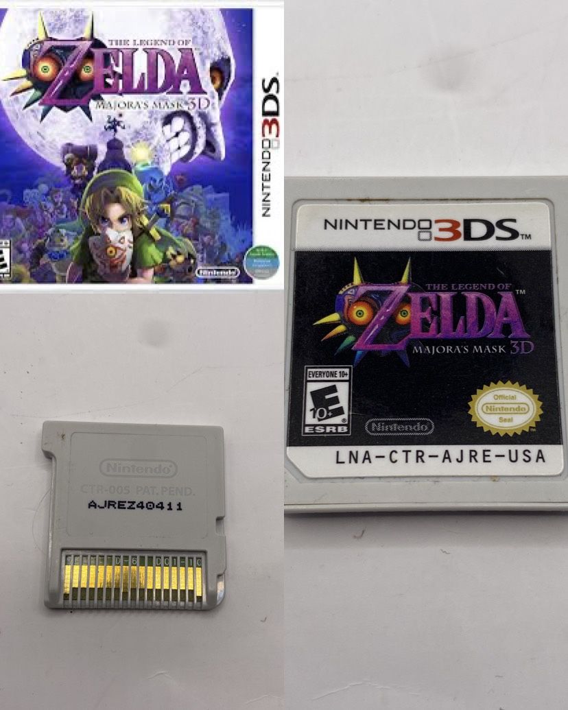 The Legend of Zelda: Majora’s Mask 3D (Nintendo 3DS, 2015) – Authentic, Tested