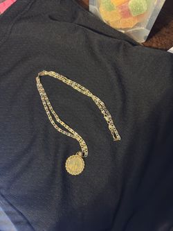 Tri Color Valentino Gold Necklace