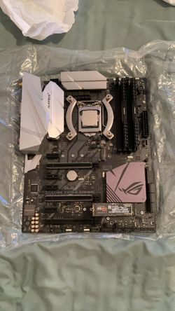 Motherboard, cpu, ram, and storage