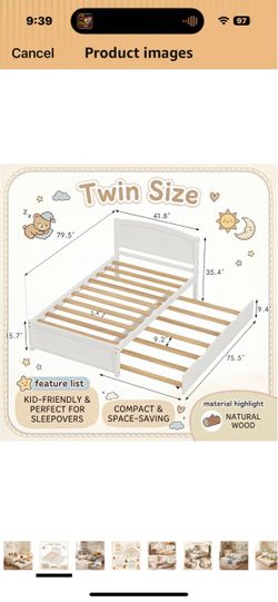 Twin beds