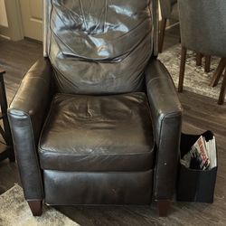 FREE Brown Leather Recliner