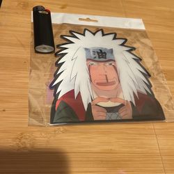 Naruto Jiraiya Sense 3D (Lenticular) Novelty Sticker