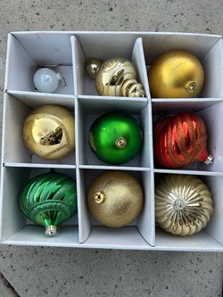 Christmas Ornament Set – 9 Pieces