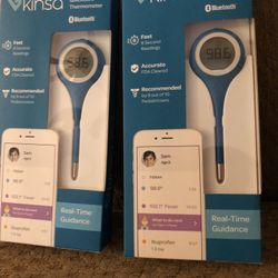 2 Bluetooth Thermometers 