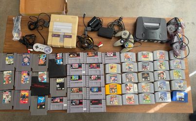 Nintendo Collection - NES, SNES, N64 - $900 OBO - Local Cash Only