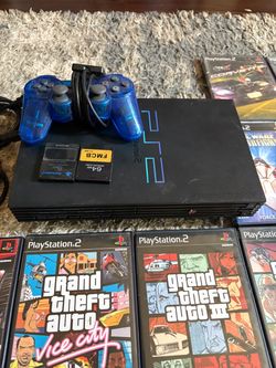 Ps2 Fat console with 37 Games