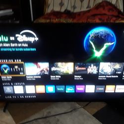 Vizio Smart TV 43" Inch- 1080P ChromeCast Led TV Model: D43f-f2 Remote Control Included