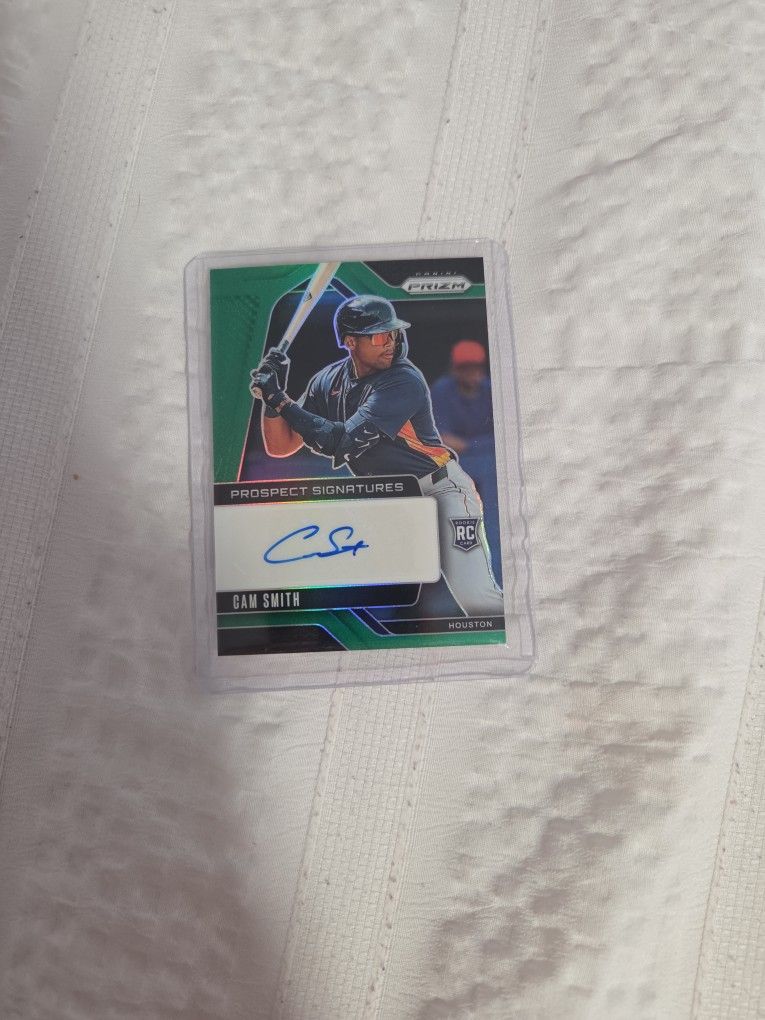 Cam Smith Signed Prizm Card