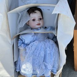Vintage Porcelain Doll