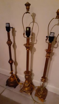Lamps 3 excellent condition