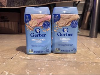 Gerber Multigrain & Oatmeal Cereal