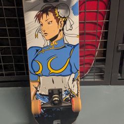 Chun li skateboard