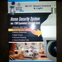 Home Security System W/ Light