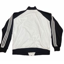 Vintage ADIDAS Originals ATP Mens L Old School Track Jacket 90s Zip White for Sale in Sunnyside, WA - OfferUp