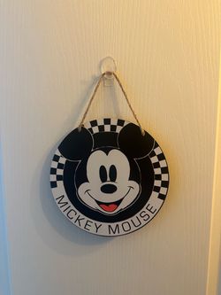 Mickey Door Sign