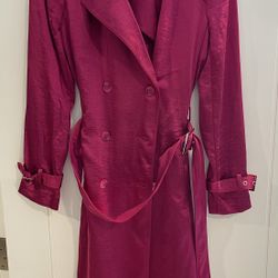 Trench Coat Metallic 